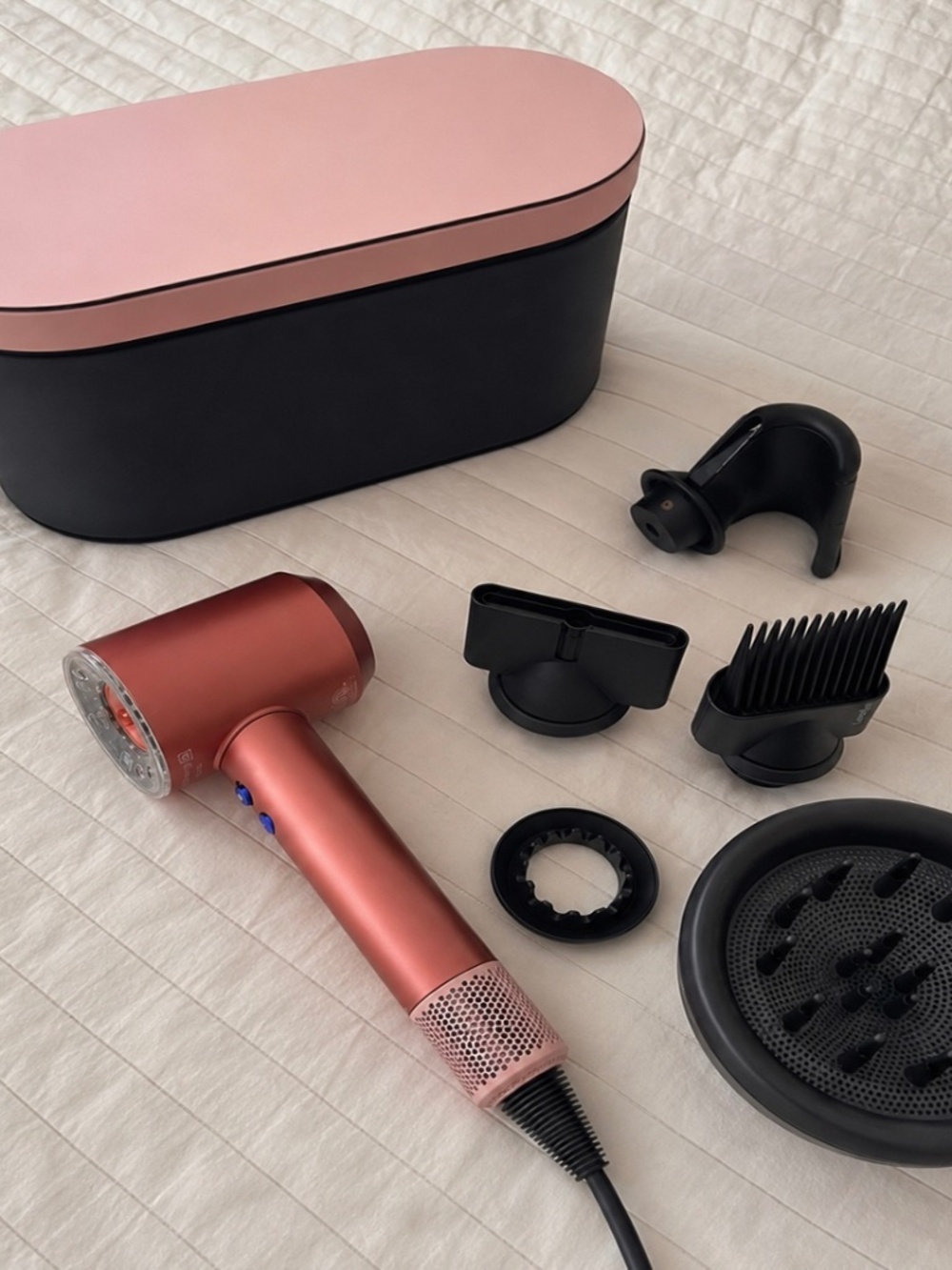 Special Edition Supersonic Nural Hair Dryer in Strawberry Bronze
